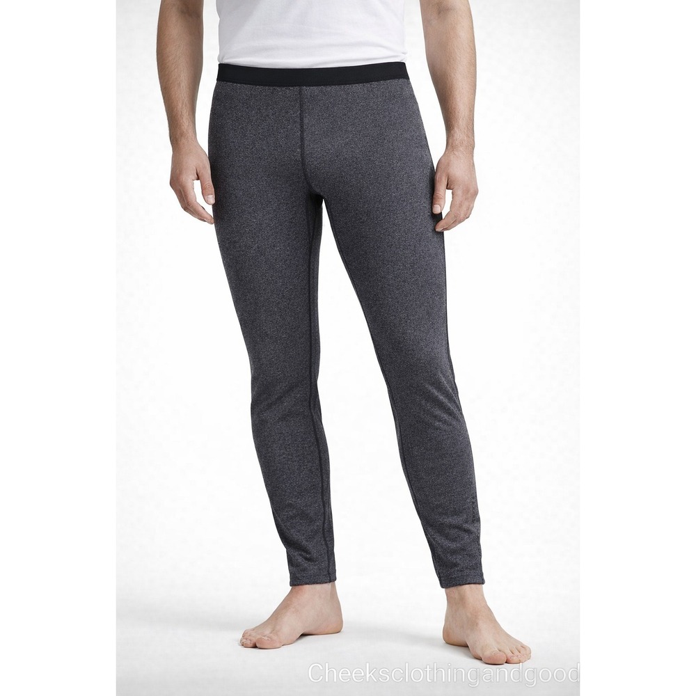 Mammut Mens Base Layer Tights Charcoal Gray Thermal Performance Leggings‎ Large